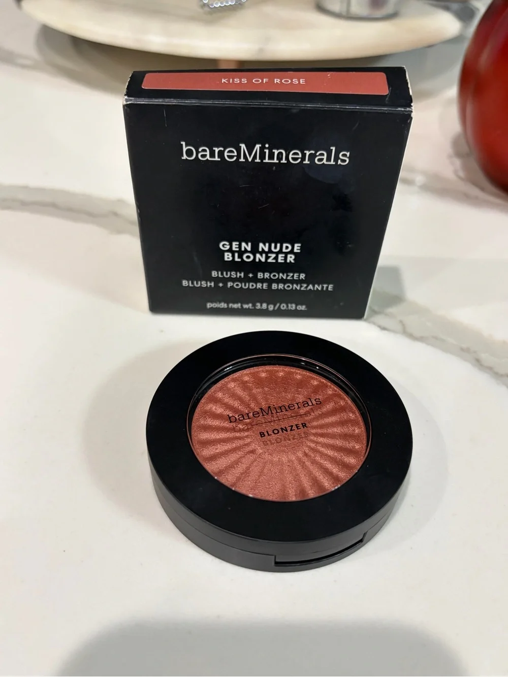 bareMinerals Shimmering Copper-Peach Baked Blush